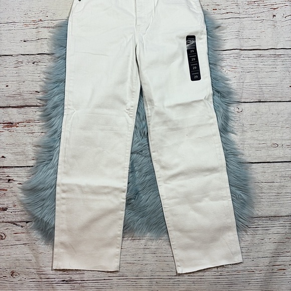 NWT J. crew factory white stovepipe straight jean in signature stretch+ - Picture 8 of 10